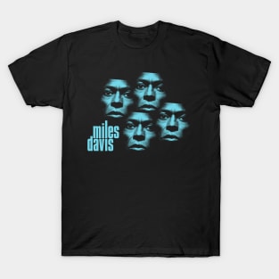 Miles Davis Faces T-Shirt